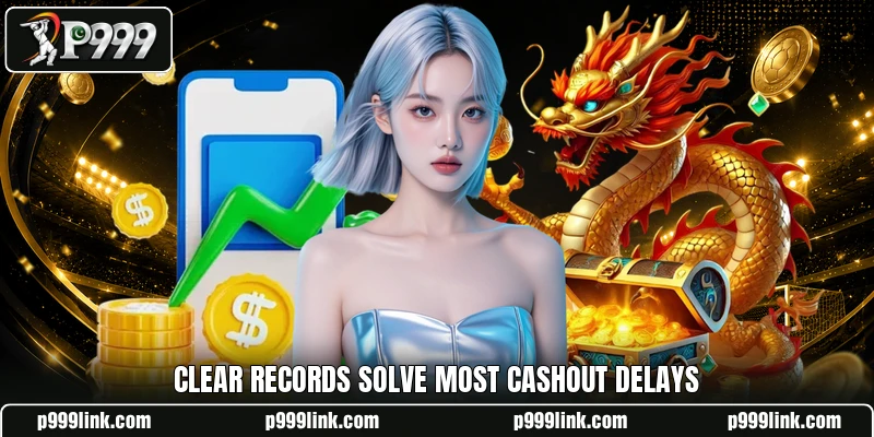 Clear records solve most cashout delays
