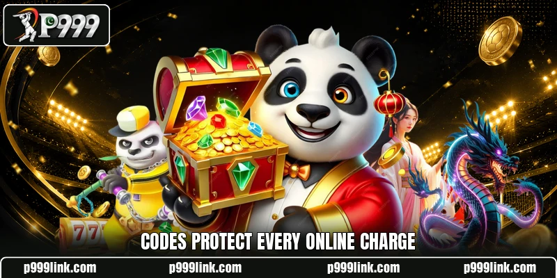 Codes protect every online charge