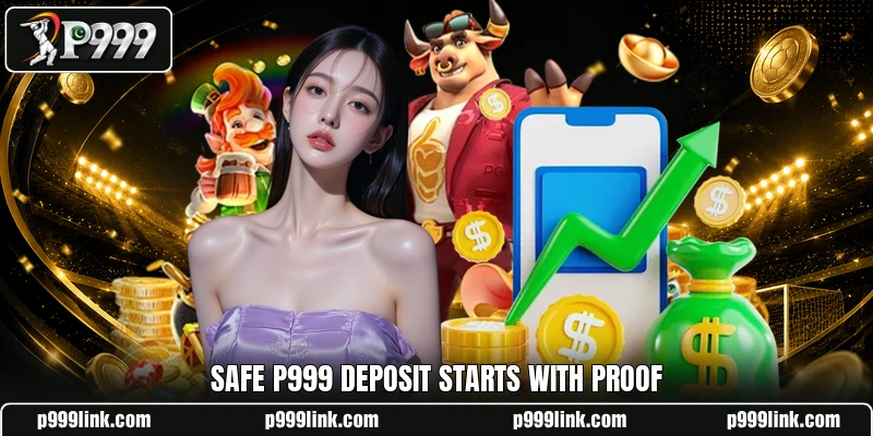 Safe P999 deposit starts with proof