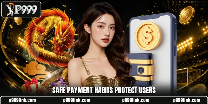 Safe payment habits protect users