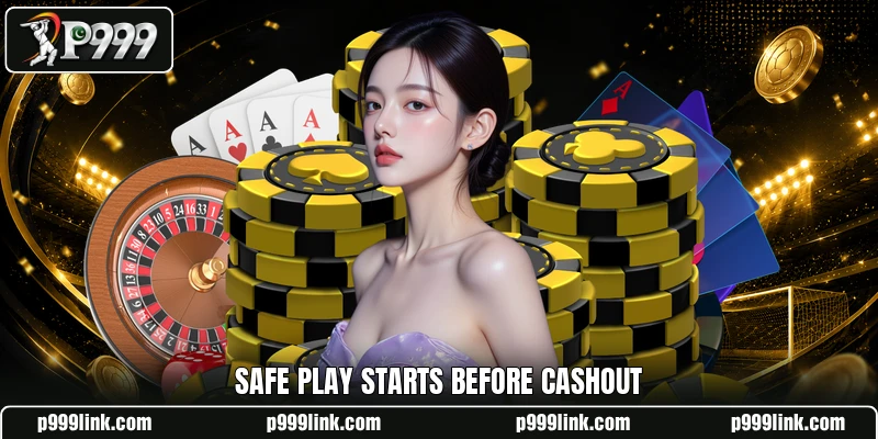 Safe play starts before cashout