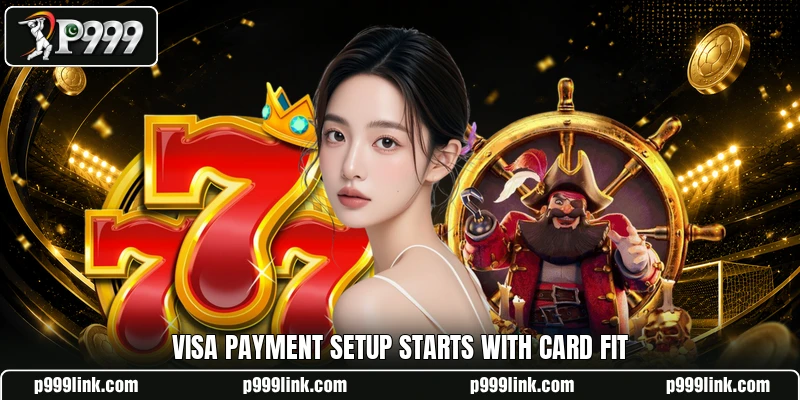 Visa payment setup starts with card fit